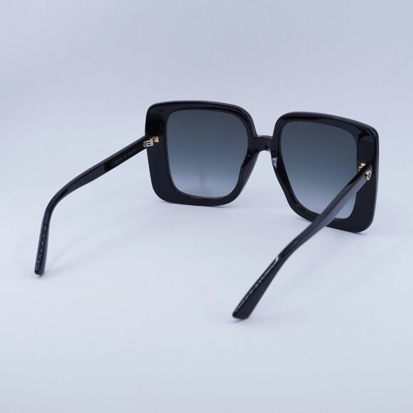 🕶️ New Gucci GG1314S 001 Sunglasses - Black Frame, Grey Gradient Lenses - Picture 9 of 10